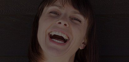 Close up of woman laughing
